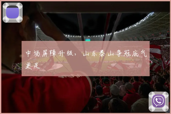 中场屏障升级，山东泰山争冠底气更足 - 500彩票网官方图集